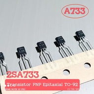 (5 PCS) TRANSISTOR 2SA733 A733 a 733 PNP TRANSISTOR DIP TO-92 ORIGINAL