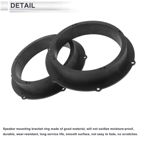 UXCELL Speaker Spacer Ring Tweeter Speaker Spacer Adapter for Waterproof Speaker Subwoofer Mounting 