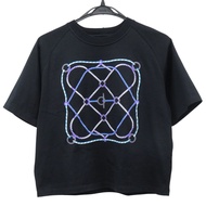 愛馬仕 Figure Artistic 3H4609DL 黑色純棉短袖T卹，成色極佳 [二手] 愛馬仕