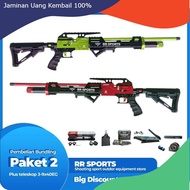 LARIS Senapan PCP Predator 38 Monolite + Teleskop
