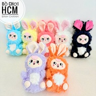 [HÌNH CLIP THẬT] Đồ chơi Móc khoá Gấu bông Thỏ thị trấn bb3 baby three Phụ kiện đeo Balo Túi xách Nh