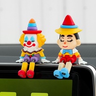 Car Cute Leg Doll Ornaments Car Air Outlet Decoration Supplies Desktop Computer Screen Decompression