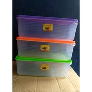 6 pcs Jars Allware Neon AW-02 Multipurpose Box Container/s (2,500ml) = 52,500 Food Storage Container