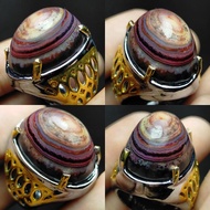 Cincin Batu Akik Sulaiman Puser Bumi Banten