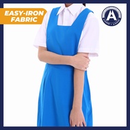 IRONLESS Gaun Pinafore Biru Muda / Secondary School Light Blue Girl Pinafore / School Uniform / Sele