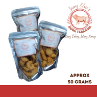 Bite Size Small Pieces Tabaron Taba ng Baboy Chicharon Scrap Small Pieces 50 Grams Inang Elvie Homem