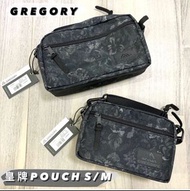 包郵‼️🇰🇷韓國直送 Gregory 皇牌黑花斜孭袋 Black Tapestry Pouch S / M Crossbody Bag