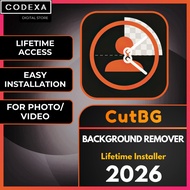 🔥𝗟𝗜𝗙𝗘𝗧𝗜𝗠𝗘🔥 CutBG AI Background Remover for Photo & Video | Premium Background Removal | PC | Digital