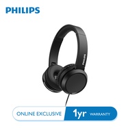 หูฟังแบบครอบหู Philips TAH4105BK/00 On-ear headphone with Mic 32 mm Drivers รับประกันสินค้า 1 ปี