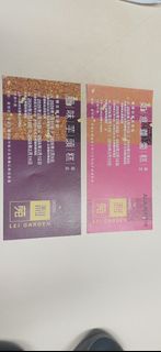 利苑如意蘿蔔糕，臘味芋頭糕卷