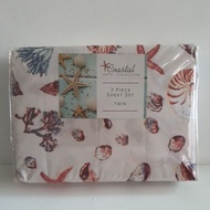 BedSheet 3 pcs .Set Twin Size ( Coastal Hotel Collection)