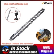 6 Inch Mini Steel Chainsaw Chains Mini Chains Electric Chainsaw Guide Plate Electric Chainsaw Chains Replacement Tools