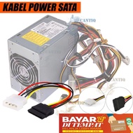 Cable Power SATA Kabel Power SATA Converter Molex to SATA / Aksesoris Kabel Power Adapter Cable / Ca