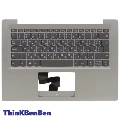 BG Bulgaria Mineral Gray Keyboard Upper Case Palmrest Shell Cover For Lenovo Ideapad S130 130s 14IGM