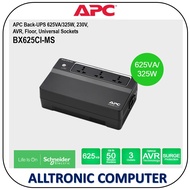 APC Back-UPS 625VA, 325W 230V, AVR, Floor, Universal Sockets Model:BX625CI-MS / BX625CI