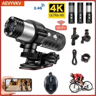 4K Full HD Wifi Portable Camera Waterproof And Anti Shake Sports Cameras Bicycle Motorcycle Helmet Cam Flashlight Camcorder