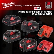 Original Milwaukee M18 Redlithium Battery 3.0ah 5.0ah 8.0ah High Output
