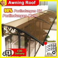 Awning Canopy Roof Outdoor Sunshield Rain Waterproof Blind Curtain Window Garden awning khemah