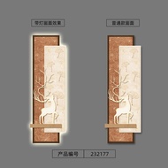 ภาพตกแต่งประตูทางเข้าแบบหรูหรา ภาพไฟ LED ภาพตกแต่งผนังรูปต้นไม้และดอกไม้สไตล์ใหม่ปี 2025 ภาพวาดตกแต่