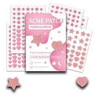 Hydrocolloid Acne Patches Non Irritating Breathable Shaped Acne Colorful Patch Star H3e9