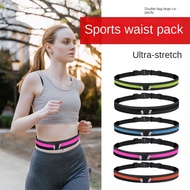 Unisex Exercise Running Waist Bag Pouch Belt Fitness Sports Running Belt Waist Bag with Zipper 跑步运动腰