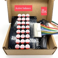 (กทม.จัดส่ง)4S 8S 5A เครื่องปรับสมดุล Lifepo4แบตเตอรี่ลิเธียม Li-ion บอร์ดปรับสมดุลการถ่ายโอนพลังงาน