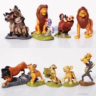 Lion King Simba Mini Figurine 9 รุ่นเครื่องประดับตกแต่งรถของเล่นสำหรับเด็ก Adutls แฟนอนิเมะ UT-TH