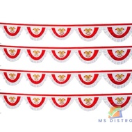 Garuda Rempel Background Size 10 Waves (7 Meters) Stock