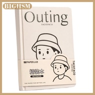 BIGHSM A5 máy tính xách tay xách tay phim hoạt hình notepad nhiều ứng dụng A5 chương trình nghị sự c