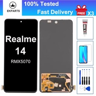 6.67" LCD Display For OPPO Realme 14 5G RMX5070 Touch Screen Digitizer Assembly Realme14 Replacement
