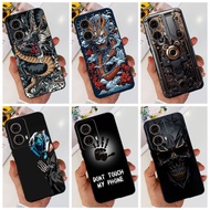 Motorola Moto G85 Fashion Dragon Metal Style Painted Casing Moto G85 5G 2024 Soft Silicone TPU Phone