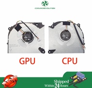 CPU Laptop GPU Cooling Fan for Gigabyte G5 KF KE GE MF G5KF G5KE G5GE G5MF 2023 FPP6 DFS5K22305283Q