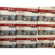 Hikvision Camera DVR 4-8-16 channels H.265+ compression standard, Supports HD TVI, HD CVI, AHD, Anal