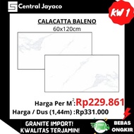 Granit / Granite Tile Microcrystal 60x120 Calacatta Baleno