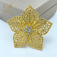 Kerongsang Bulan Bintang Dokoh Songkok Pin Brooch Tanjak Muslimin Dokoh Nikah Tunang