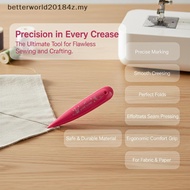 【TT】 Point Turner Seam Creaser 3 in 1 Sashiko Awl High Quality Fabric Scoring Tool for Hand Sewing E