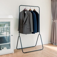 【Sim'n Coz】簡約設計款單桿掛衣架 吊衣架 (經典黑)