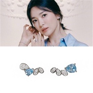 Korean Drama Song Hye Kyo Dark Glory IU Same Style Earrings Female French High-End Design ins Jewelr