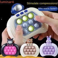LUMINAR Super Bubble Pop Light Game, Doraemon Kuromi Push Game Pop Electronic, Electronic Pop Silico