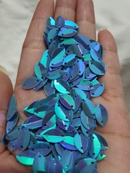 RAMBOCI DAUN / PAYET SEQUIN / payet daun / daun tekuk / daun lancip