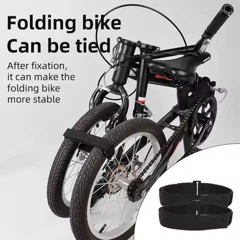 Durable Secure Fastening Straps for Folding Bicycle Adjustable Straps Bicycle Accessorie