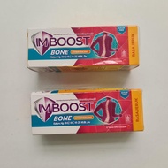 IMBOOST IM BOOST BONE Effervescent Calcium Helps Maintain BONE and Teeth Health Orange Flavor ORANGE