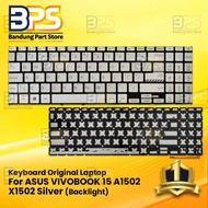 Original Laptop Keyboard For VIVOBOOK 15 A1502 X1502 Silver (Backlight)