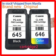 Canon 645 646 ink cartridge refillable PG645 CL646 MG2460 MG2560 MG2960 MG3060 TS3160 TS3460 Printer