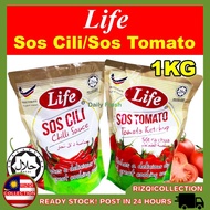 Sos Cili Life  Dan Sos Tomato Life 1 Pack 1KG