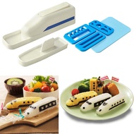 DIY Train Rice Ball Mold Onigiri Sushi Maker Lunch Bento Kitchen Tools Kimbap Mould