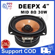 999DIY DEEPX 4 inch 8Ω 30W Midrange Speaker Car Speaker Car Audio Speaker Accessories Speaker for DI