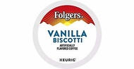 ▶$1 Shop Coupon◀  Folgers Gourmet Selections Vanilla Biscotti Coffee K-Cups,pack of three
