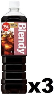 F16150_3 Suntory Blendy 標準甜度黑咖啡 950ml x (3樽裝)