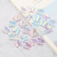 Diy Resin Accessories AB Colorful Plating Butterfly Cream Glue Epoxy diy Phone Case Accessories Hair Clip Hair Accessories Hair Rope Storage Box Jewelry Materials